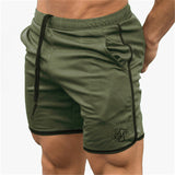 2020 Summer New Men's Tide Brand Cotton Sports Shorts Sik Silk Embroidery Gyms Fitness Leisure Jogging Training Sports Shorts