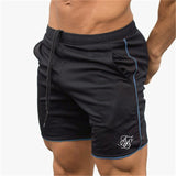 2020 Summer New Men's Tide Brand Cotton Sports Shorts Sik Silk Embroidery Gyms Fitness Leisure Jogging Training Sports Shorts