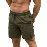 2020 Summer New Men's Tide Brand Cotton Sports Shorts Sik Silk Embroidery Gyms Fitness Leisure Jogging Training Sports Shorts