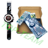 Princess Elsa Spiderman Kids Watches Projection Cartoon Pattern Digital Children watch For Boys Girls Display Clock Relogio