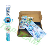 Princess Elsa Spiderman Kids Watches Projection Cartoon Pattern Digital Children watch For Boys Girls Display Clock Relogio