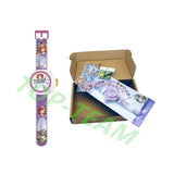 Princess Elsa Spiderman Kids Watches Projection Cartoon Pattern Digital Children watch For Boys Girls Display Clock Relogio