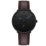 Minimalist Mens Fashion Casual Watches for Men Business Clock Male Stainless Steel Mesh Belt Simple Quartz Watch reloj hombre