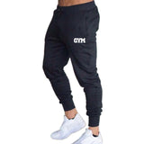 Fashion new logo men's fitness trousers cotton men's sports and fitness pants casual sports pants jogging pants tight trousers
