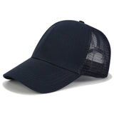 2020 Glitter Ponytail Baseball Cap Women Snapback Dad Hat Mesh Trucker Caps Messy Bun Summer Hat Female Adjustable Hip Hop Hats