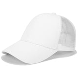 2020 Glitter Ponytail Baseball Cap Women Snapback Dad Hat Mesh Trucker Caps Messy Bun Summer Hat Female Adjustable Hip Hop Hats