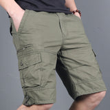 Men's Military Cargo Shorts 2020 Army Camouflage Tactical Joggers Shorts Men Cotton Loose Work Casual Short Pants Plus Size 4XL