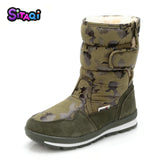 Girls shoes Pink Boots 2020 new style Kids snow boot winter warm fur antiskid outsole plus size 27 to 41 boots free shipping hot