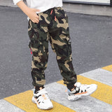 Boys Pants Children Outdoor Camo trousers Kids Army Design Colorful trousers kids spring autumn camouflage pants child outwear