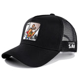New Brand Super Mario Mickey Majin BUU DONALD Duck Snapback Baseball Cap Men Women Hip Hop Dad Mesh Hat Trucker Hat Dropshipping
