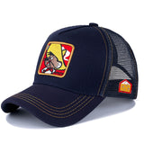 New Brand Super Mario Mickey Majin BUU DONALD Duck Snapback Baseball Cap Men Women Hip Hop Dad Mesh Hat Trucker Hat Dropshipping