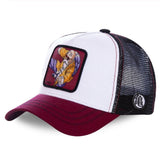 New Brand Super Mario Mickey Majin BUU DONALD Duck Snapback Baseball Cap Men Women Hip Hop Dad Mesh Hat Trucker Hat Dropshipping