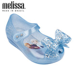 2020 Mini Melissa Ultragirl + Snow Princess Girl Jelly Shoes Sandals Soft Melissa Sandals For Kids Non-slip  Summer Girl Shoes