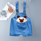 IENENS Summer 1PC Kids Baby Boys Clothes Clothing Short Trousers Toddler Infant Boy Pants Denim Shorts Jeans Overalls Dungarees