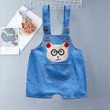 IENENS Summer 1PC Kids Baby Boys Clothes Clothing Short Trousers Toddler Infant Boy Pants Denim Shorts Jeans Overalls Dungarees