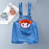 IENENS Summer 1PC Kids Baby Boys Clothes Clothing Short Trousers Toddler Infant Boy Pants Denim Shorts Jeans Overalls Dungarees