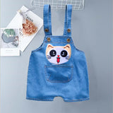 IENENS Summer 1PC Kids Baby Boys Clothes Clothing Short Trousers Toddler Infant Boy Pants Denim Shorts Jeans Overalls Dungarees