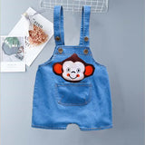 IENENS Summer 1PC Kids Baby Boys Clothes Clothing Short Trousers Toddler Infant Boy Pants Denim Shorts Jeans Overalls Dungarees