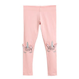 Girls Leggings 100% Cotton Boy's Trousers Fille Kids Pants Girls Pants Skinny Print Cartoon Pattern Children Leggings Trousers