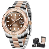 PAGANI Design Men Automatic Watch Sapphire Luxury Mechanical Wristwatch Stainless Steel Waterproof Watch Men relogio masculino