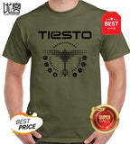Dj Tiesto Logo Edc Trance Music 2 T Shirt Man Personality Original T-Shirt Gents Authentic Fun Mens Tshirt Plus Size Graphic