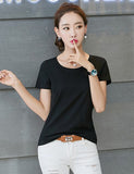 2020 tees women clothe coral red Summer Fashion T Shirt  Woman Tshirt