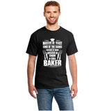 Print Baker Bakery Baking Master Of Yeast Gift Present Tshirt 100% Cotton Men's T Shirt 2020 Kawaii Tshirts Gents Top Tee
