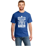 Print Baker Bakery Baking Master Of Yeast Gift Present Tshirt 100% Cotton Men's T Shirt 2020 Kawaii Tshirts Gents Top Tee