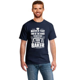 Print Baker Bakery Baking Master Of Yeast Gift Present Tshirt 100% Cotton Men's T Shirt 2020 Kawaii Tshirts Gents Top Tee
