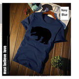 Printing Wild Bear Polar Teddy Bears Brown Grizzly Panda Tshirt Clever Loose Men Tshirt Gents Size S-3xl Hombre Unique Tee Top