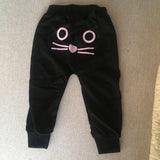 2016 children boys Girls autumn pants Cartoon Cat baby harem pants kids clothes kids pants trousers pantalon garcon 1-4 years